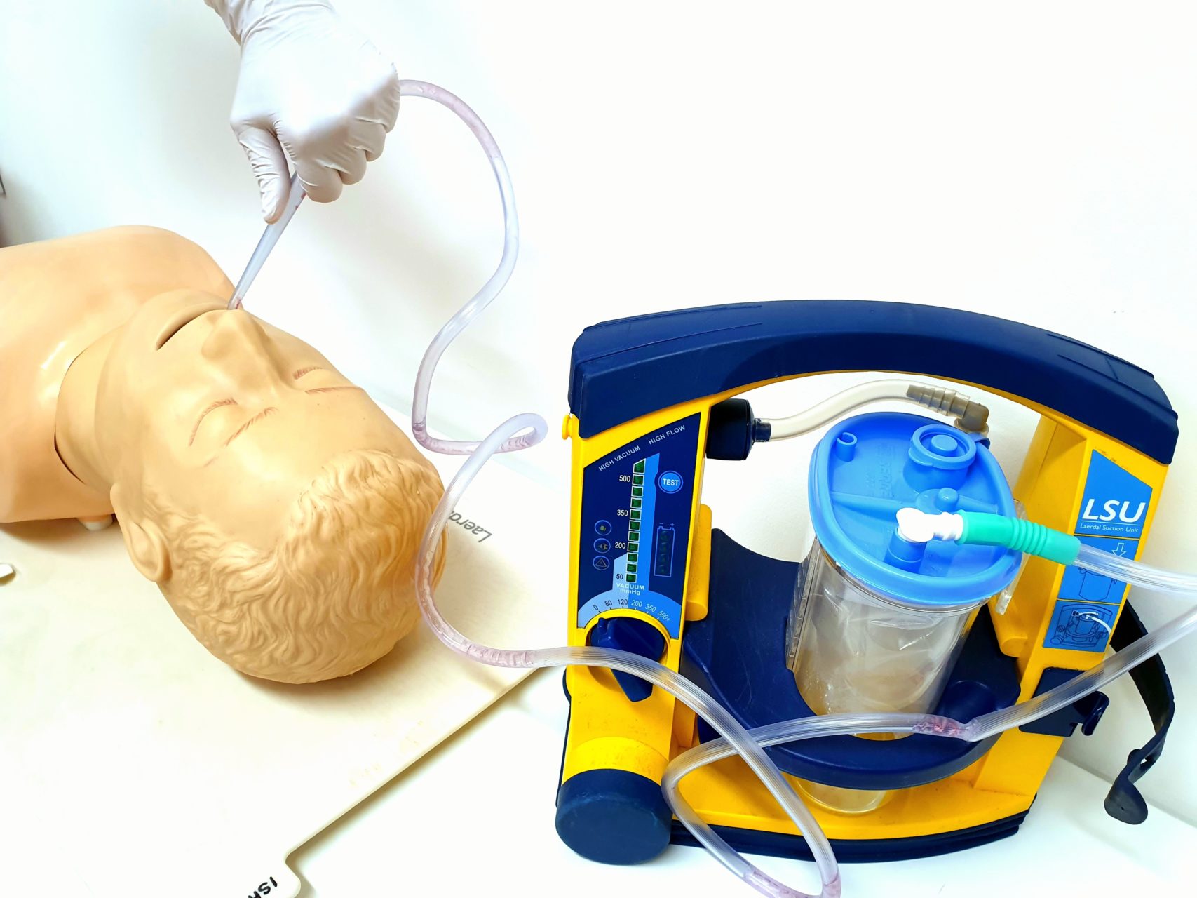 Suction Training In Safe Hands training